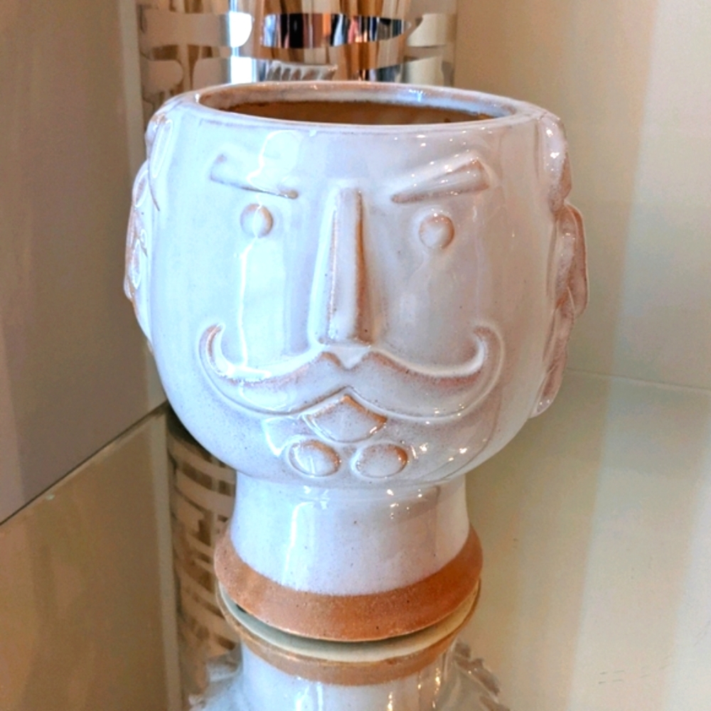 🔥LAST Monopoly Man Face Head Plant Planter